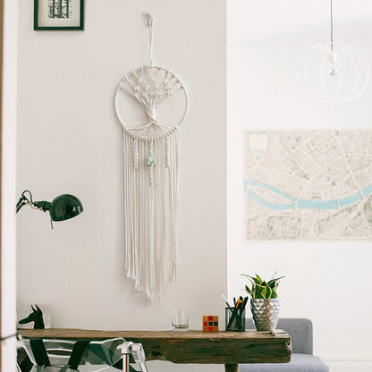 Handmade Macrame Tree Wall Piece