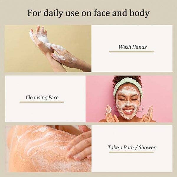 3pk Lemon Turmeric Soap Bars – Brightening Kojic Acid Skincare