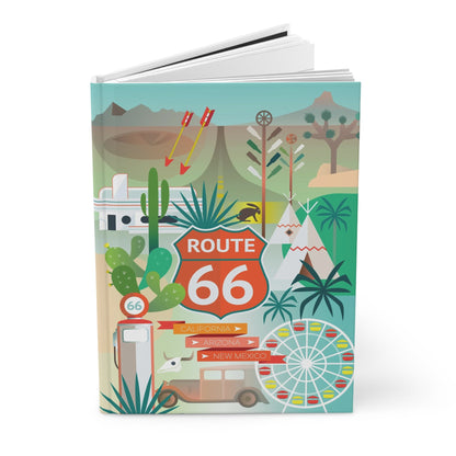 Route 66 Hardcover Journal