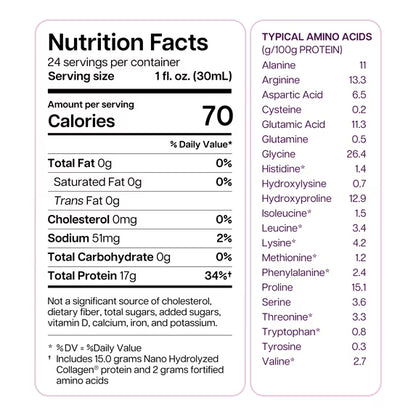 ProT Gold Liquid Collagen Protein – Berry, 24 Pack