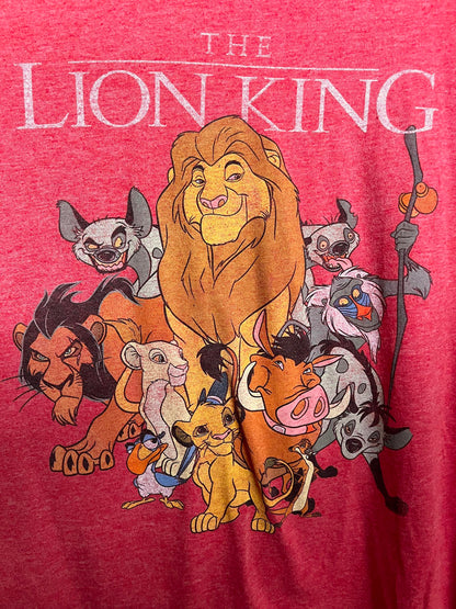 Vintage Lion King T-Shirt - Disney Movie Tee - Full Cast Heather XL – T-Shirts