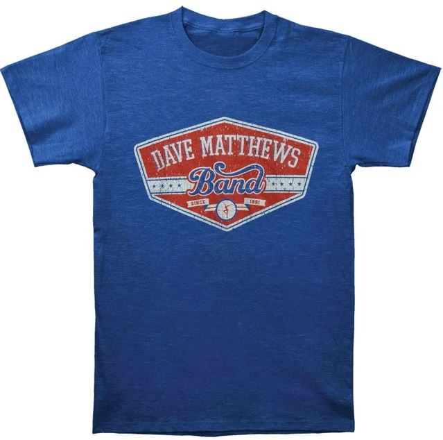 Dave Matthews Band T-Shirt | Official DMB Tour Tee – Sky Blue Clothing, Shoes & Accessories > Men > Men's Clothing > Shirts > T-Shirts