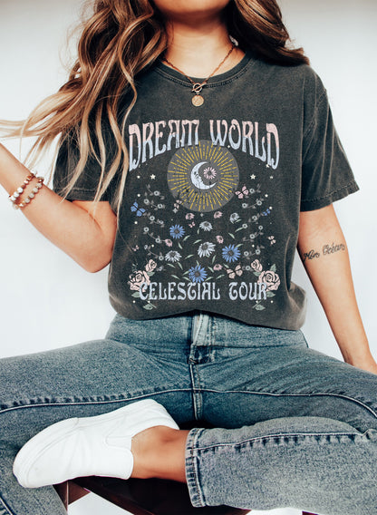 Dream World Celestial Tour - Comfort Colors Tshirt – T-Shirt