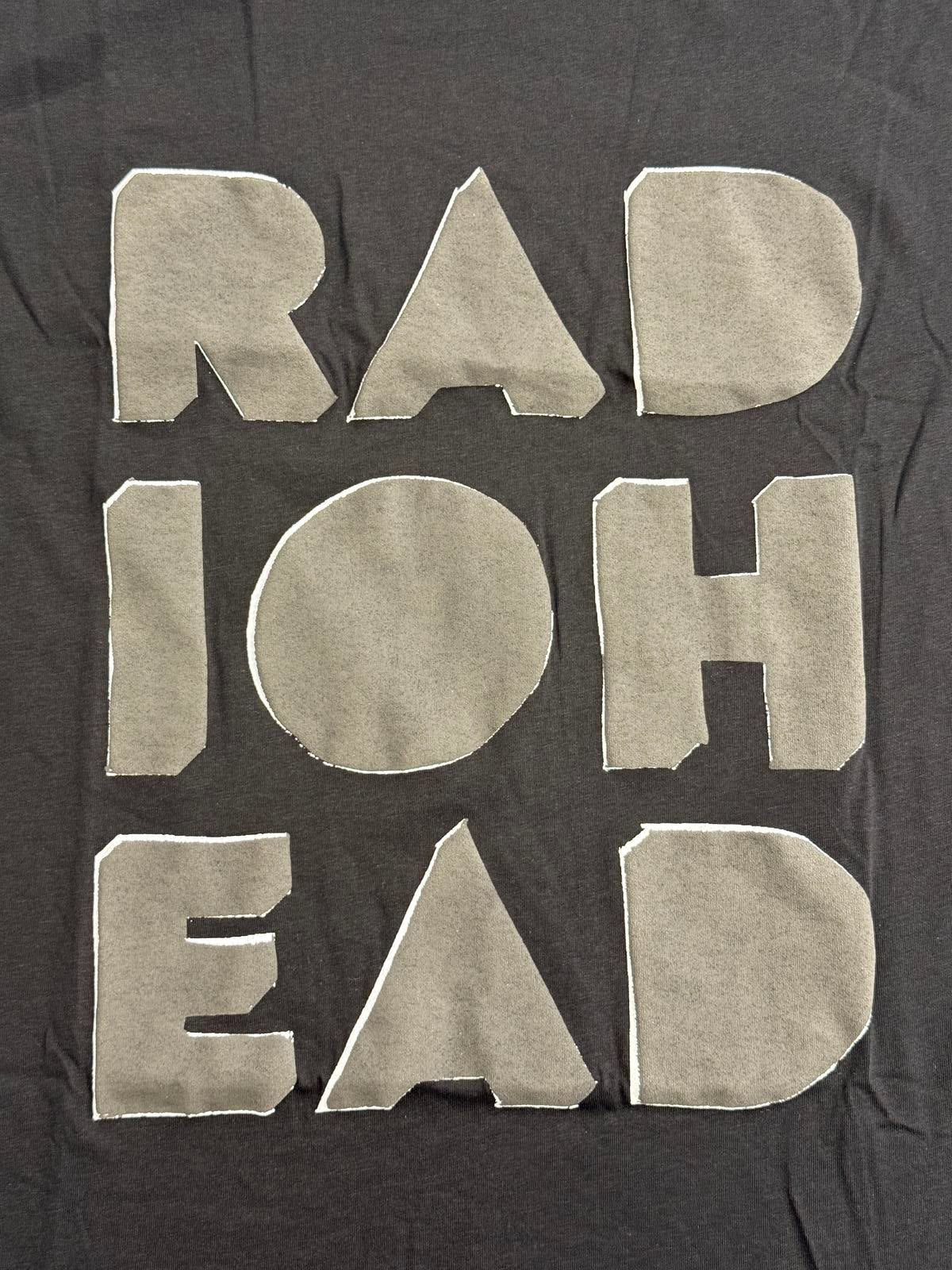 Radiohead Debossed T-Shirt | Vintage Band Tee –
