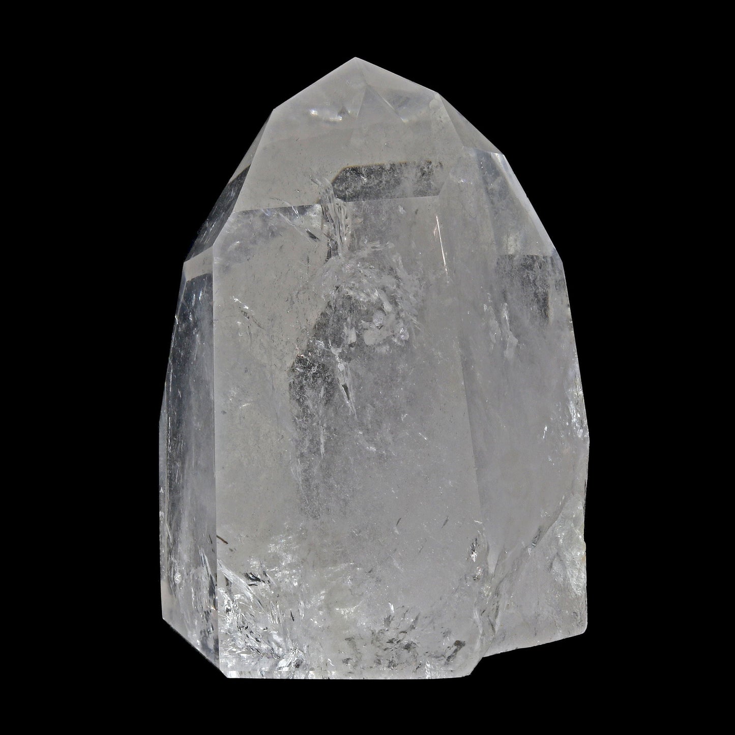 Quartz Point -Cut Base & Resurfaced –