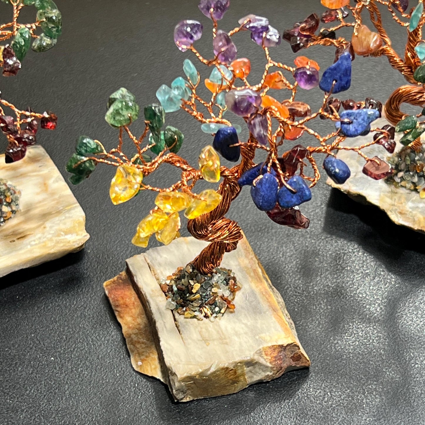 Rainbow Crystal Bonsai Tree – Money Tree for Wealth & Abundance