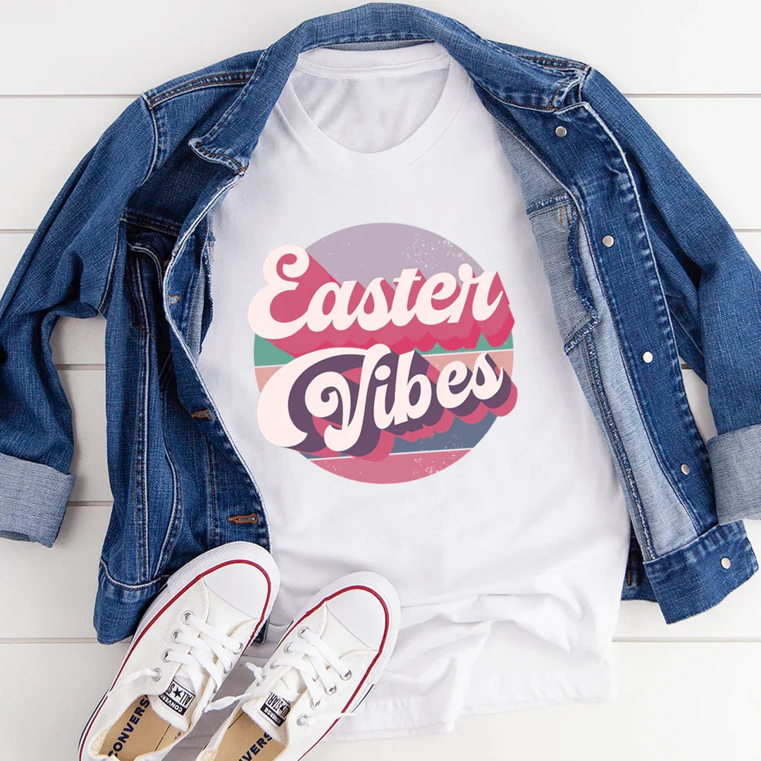 Easter Vibes Tee – White