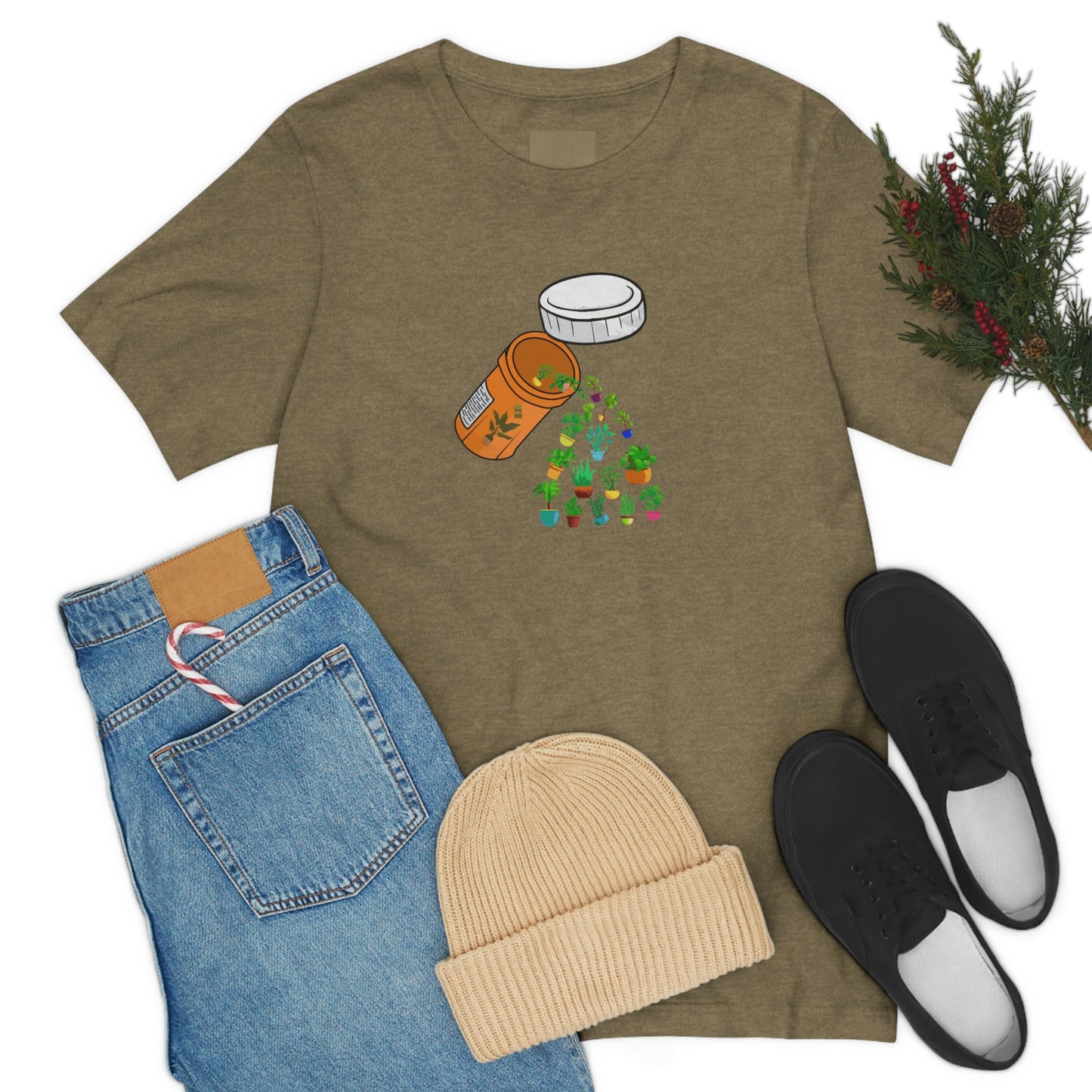 Plant antidepressants tshirt for plant lady or plant daddy
