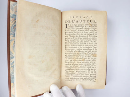 First Edition 1755 - Elements of Newtonian Philosophy (French Translation)