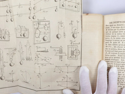 First Edition 1755 - Elements of Newtonian Philosophy (French Translation)