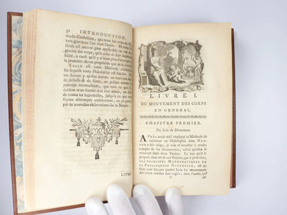 First Edition 1755 - Elements of Newtonian Philosophy (French Translation)