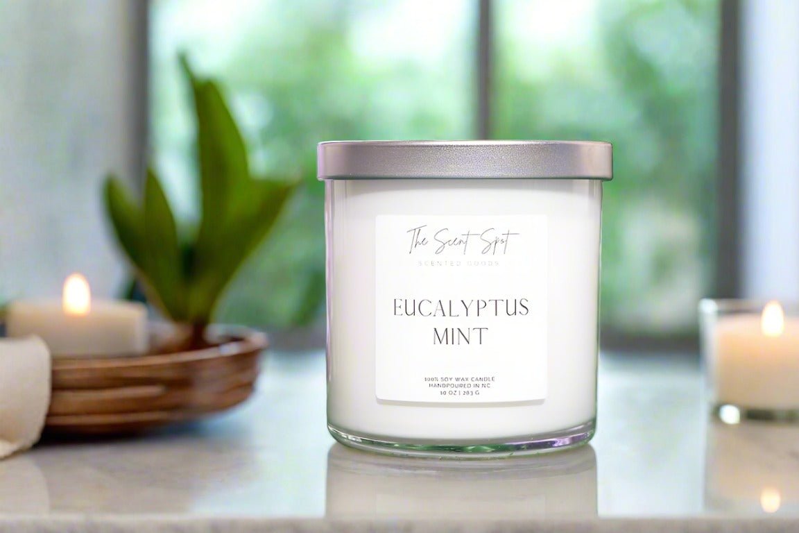 Eucalyptus Mint Candle – 10oz Candle