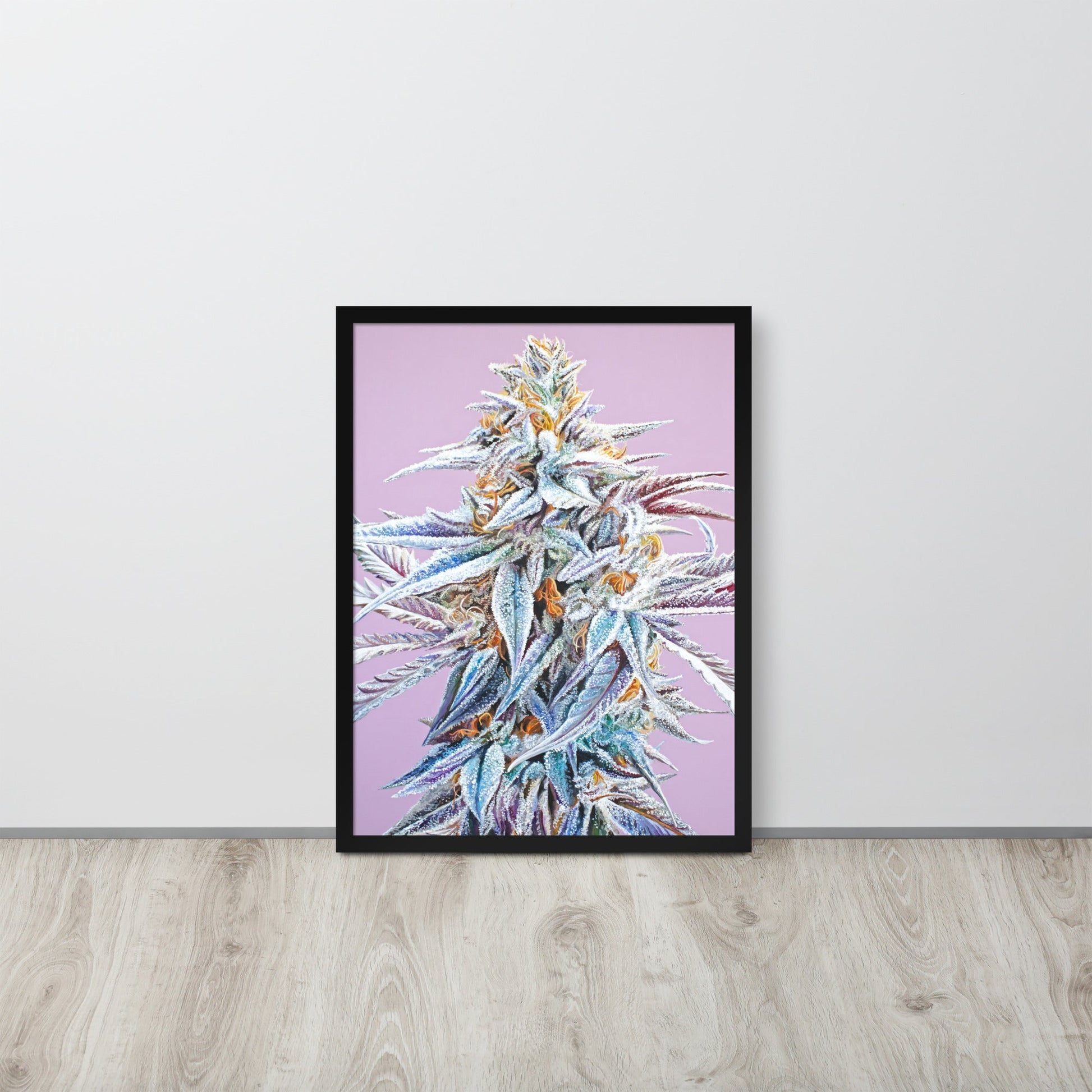 Trufflelatto Berry Framed Poster 18x24 – Black Posters, Prints, & Visual Artwork