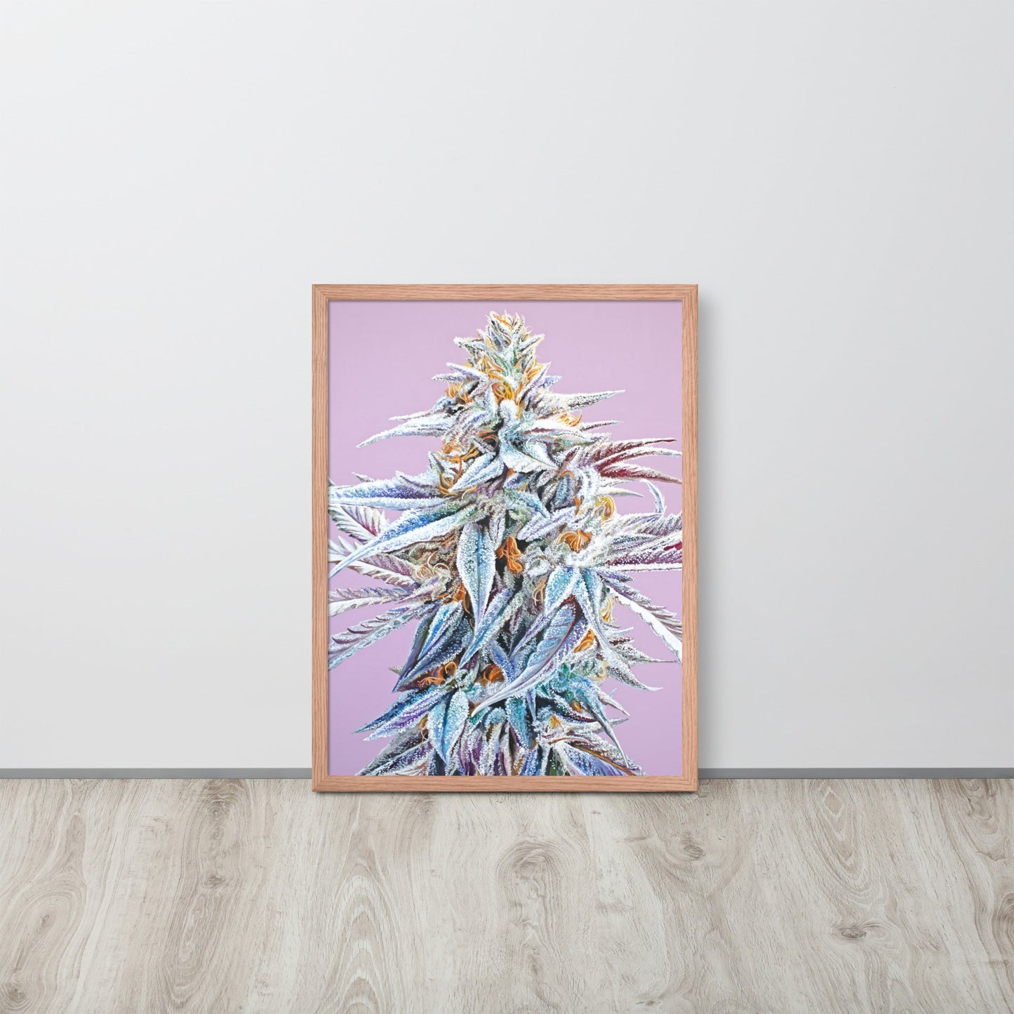 Trufflelatto Berry Framed Poster 18x24 – Red Oak Posters, Prints, & Visual Artwork