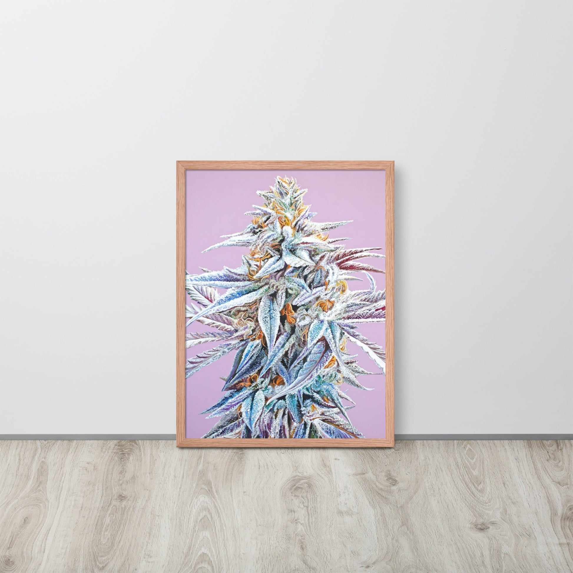 Trufflelatto Berry Framed Poster 18x24 – Red Oak Posters, Prints, & Visual Artwork