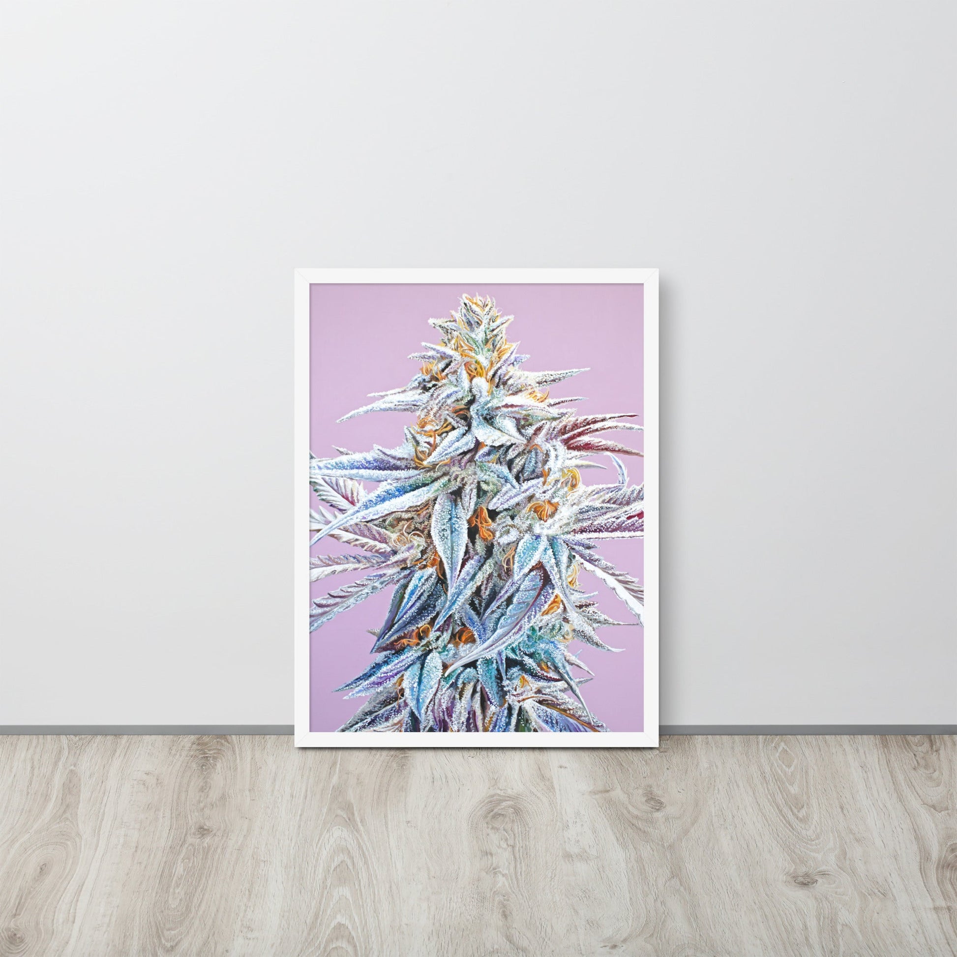 Trufflelatto Berry Framed Poster 18x24 – White Posters, Prints, & Visual Artwork