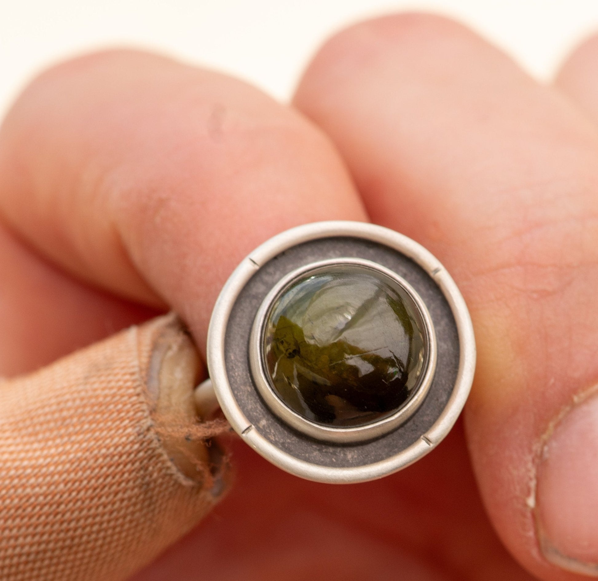EVERGREEN TOURMALINE RING –
