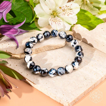 Orca Agate Bracelet