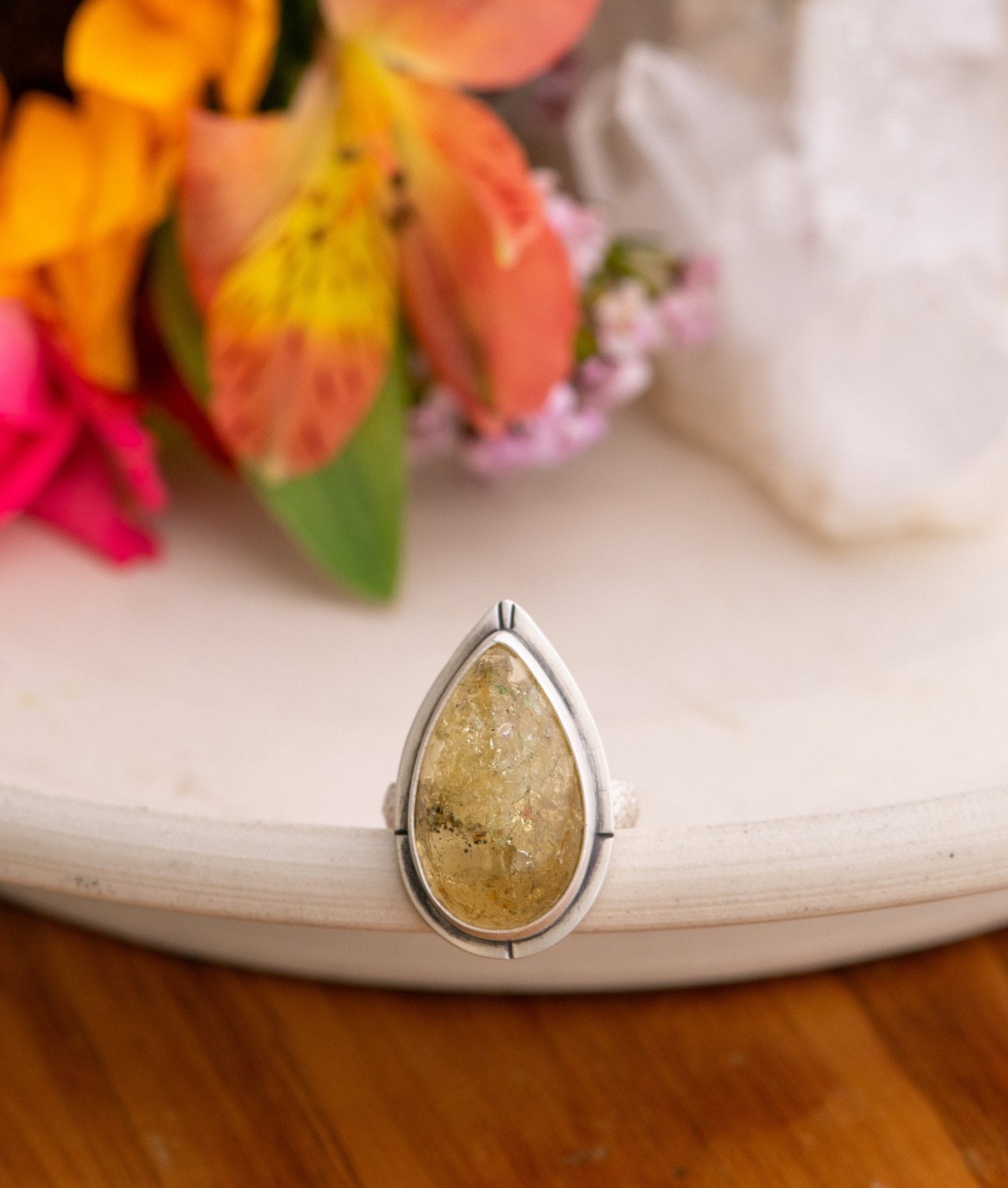 FASCINATION STREET SCAPOLITE RING –