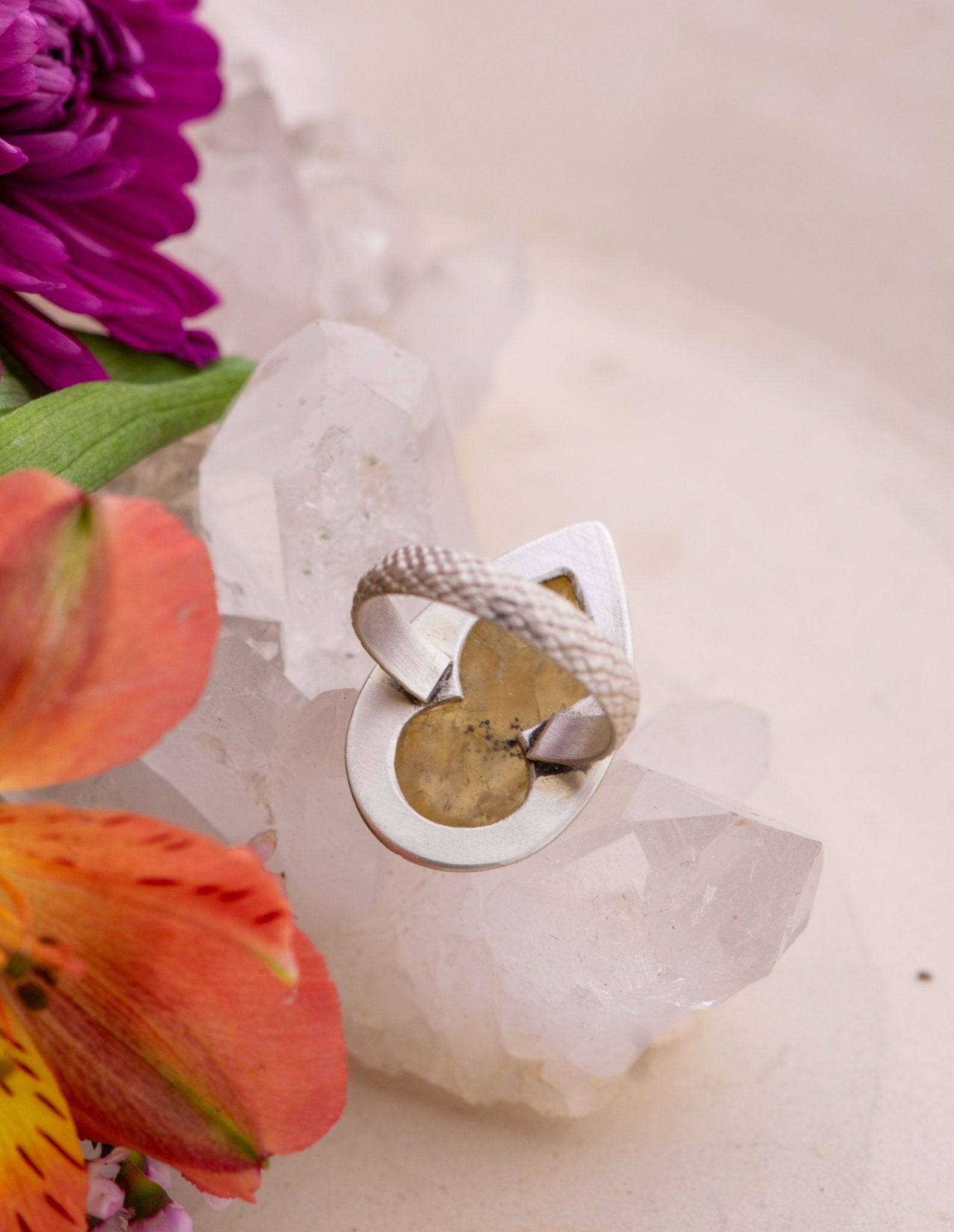 FASCINATION STREET SCAPOLITE RING –