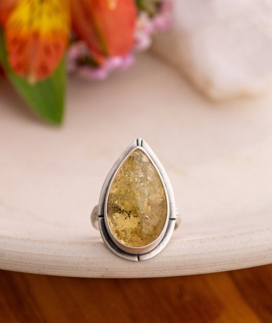 FASCINATION STREET SCAPOLITE RING –