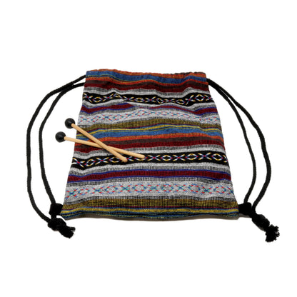 20cm Pentatonic Steel Singing Drum - Metal Red –