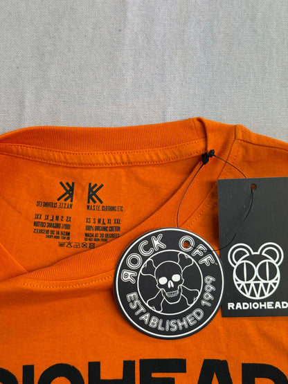 Radiohead Gawps Orange T-Shirt | Vintage Band Tee –