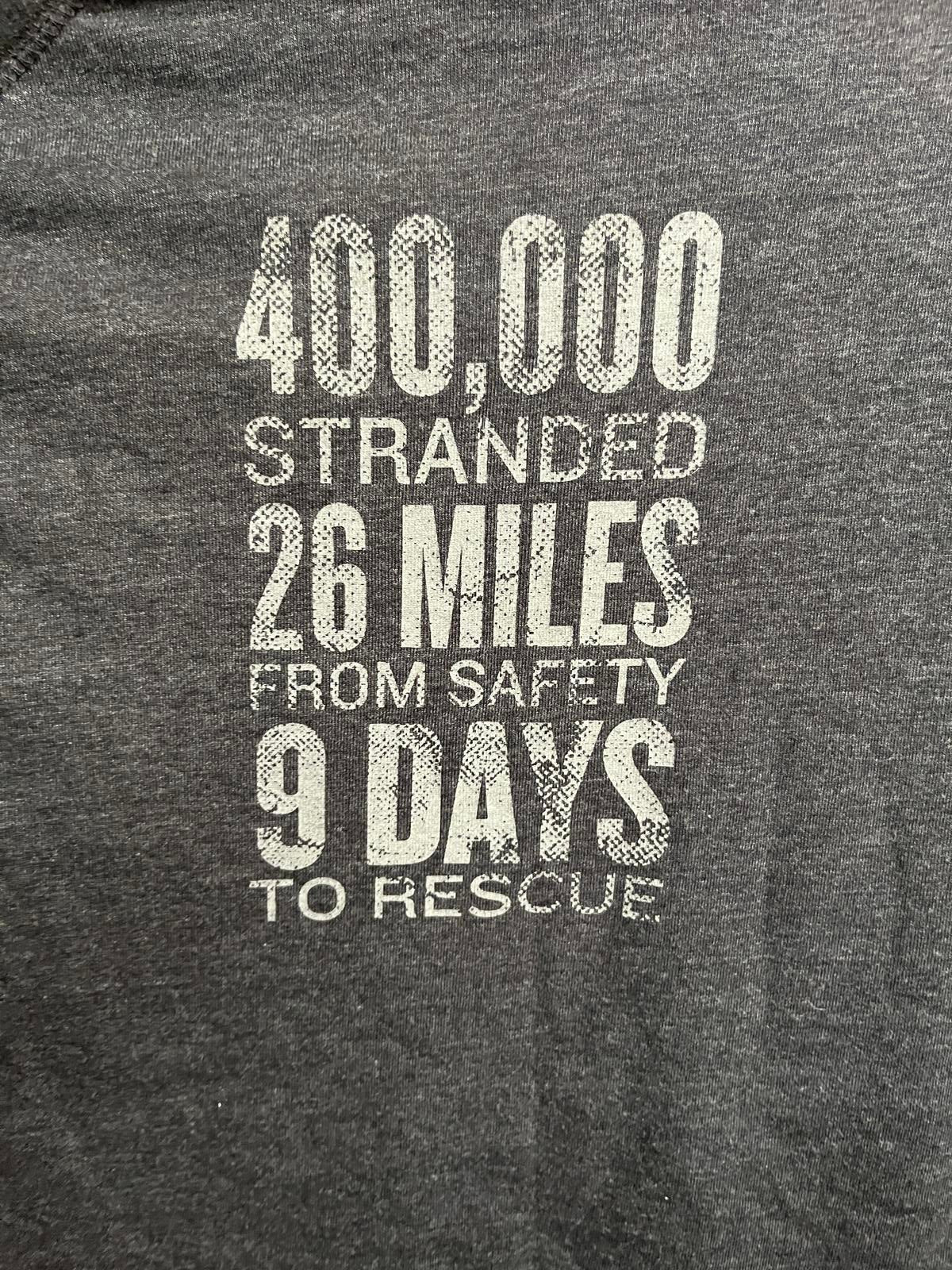 T-shirt Dunkirk Movie Promo - 2017 400,000 Stranded Tee M –