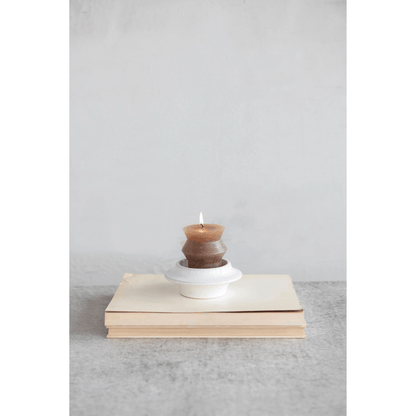 Stoneware Tea Light /Incense Holder