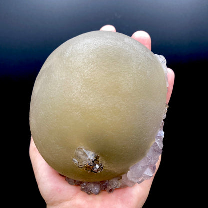 Rare Fluorite - Extremely Unusually Sized, Single Jumbo Crystal of Botryoidal Fluorite with a Very Interesting Hollow Cavity&nbsp; – Fluorite