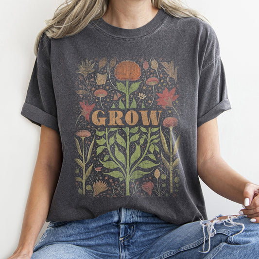 Folk Art Grow - Comfort Colors Tshirt