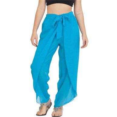 Front Slit Sheer Pants