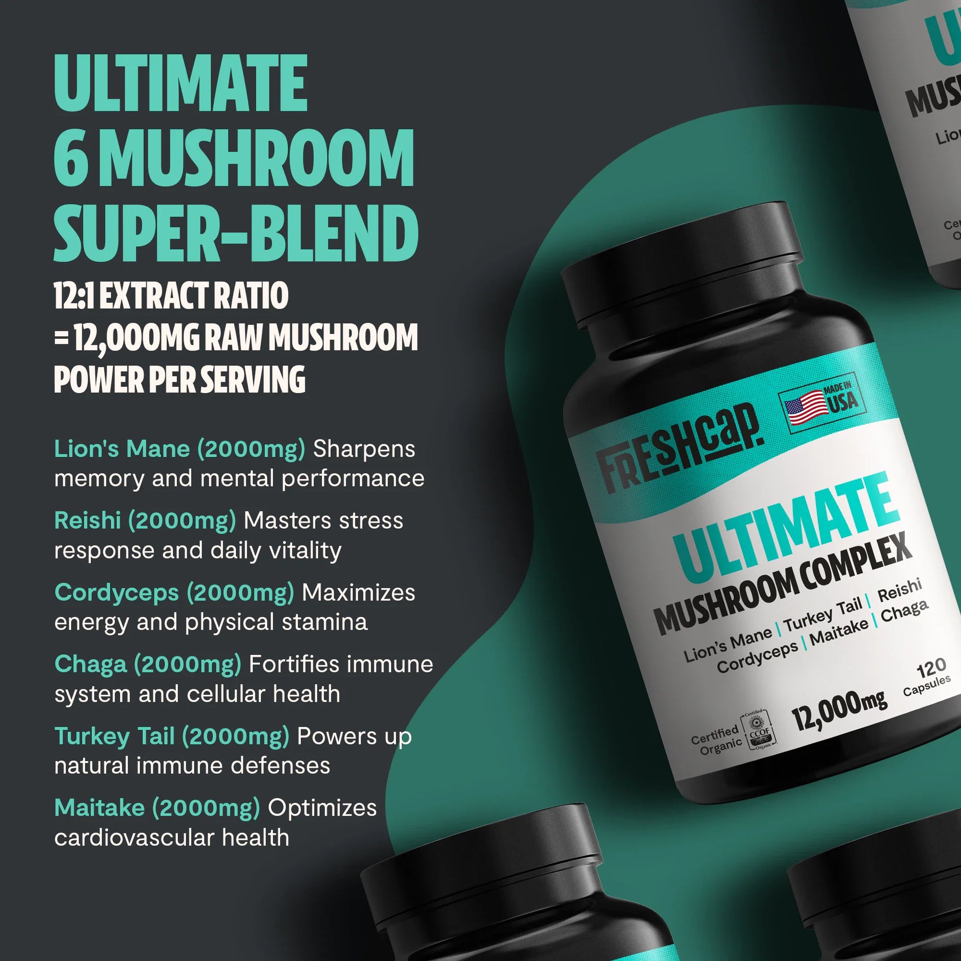 Ultimate Mushroom Complex Capsules – Capsules