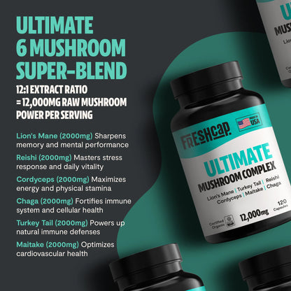 Ultimate Mushroom Complex Capsules – Capsules