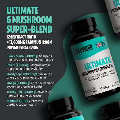Ultimate Mushroom Complex Capsules – Capsules