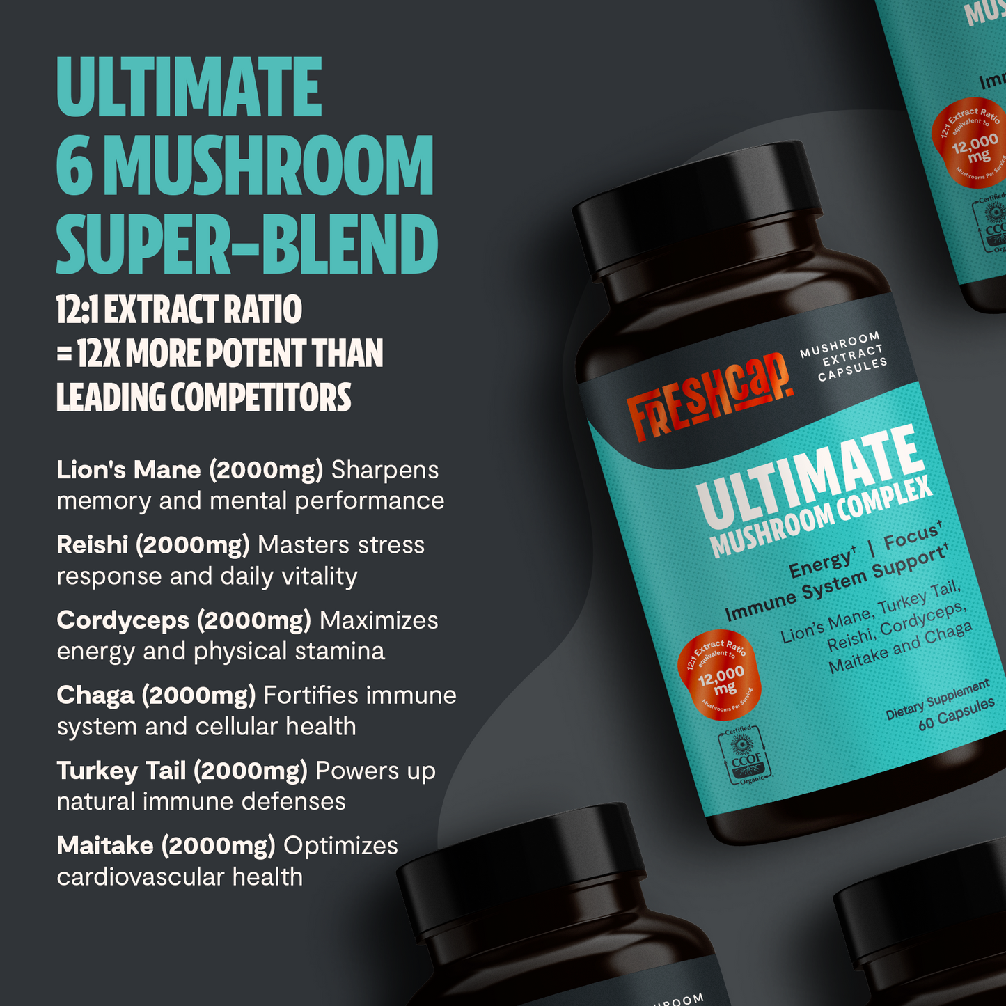 Ultimate Mushroom Complex Capsules – Capsules
