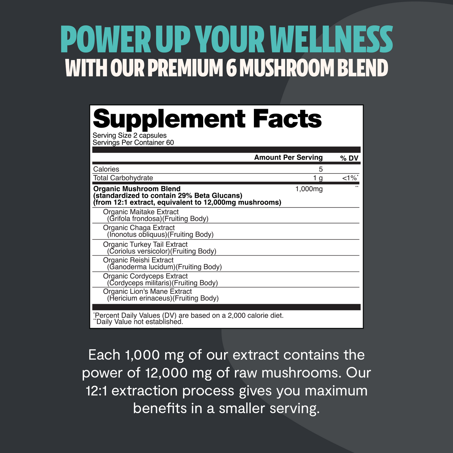 Ultimate Mushroom Complex Capsules – Capsules
