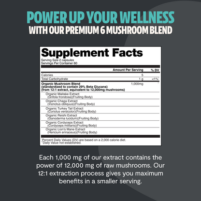 Ultimate Mushroom Complex Capsules – Capsules