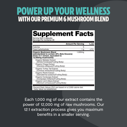 Ultimate Mushroom Complex Capsules – Capsules