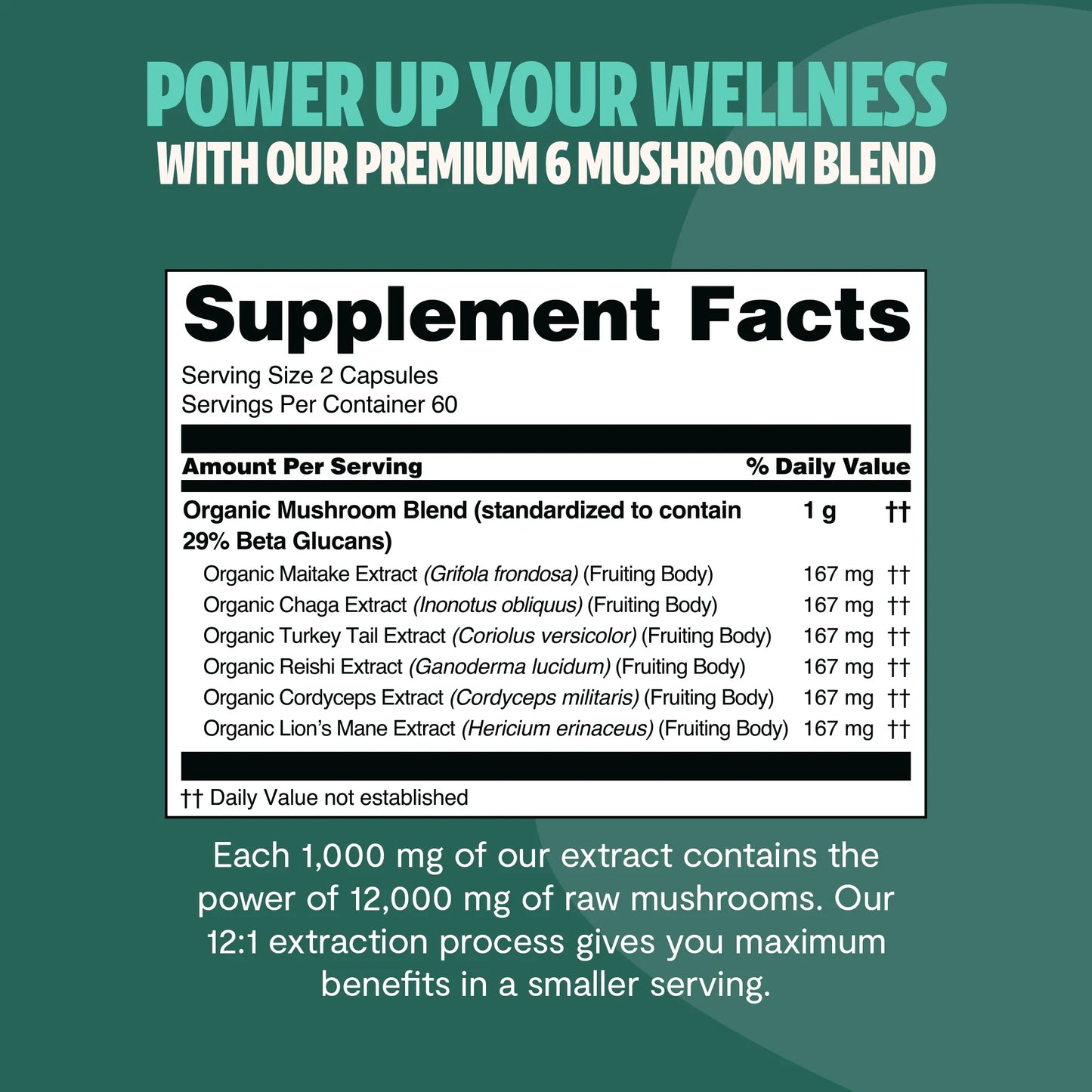 Ultimate Mushroom Complex Capsules – Capsules