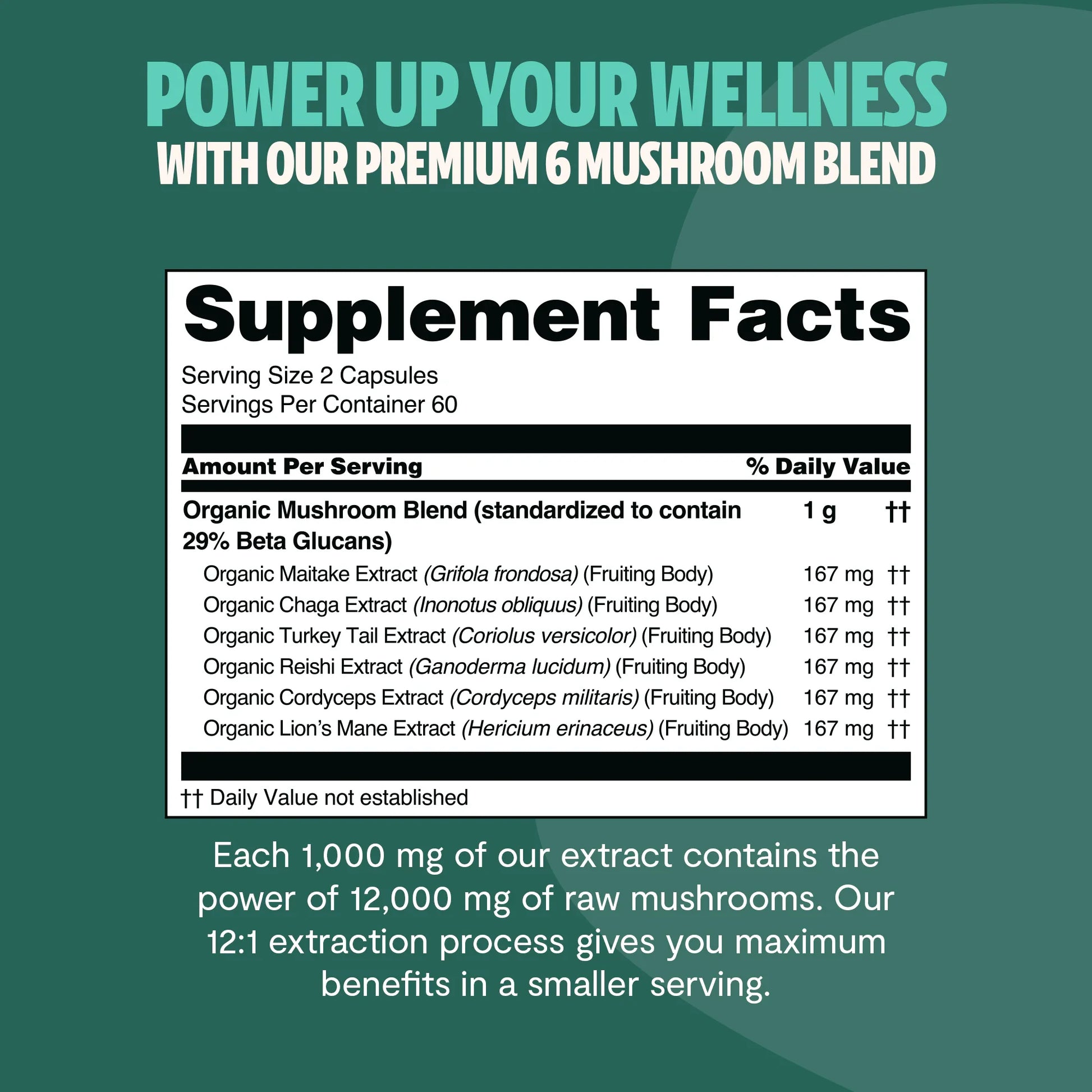 Ultimate Mushroom Complex Capsules – Capsules