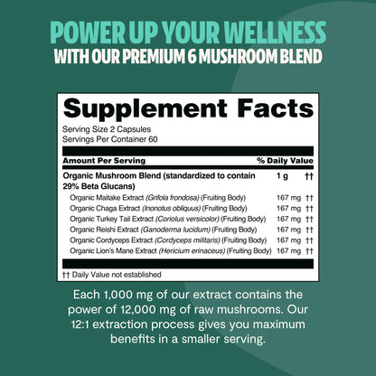 Ultimate Mushroom Complex Capsules – Capsules