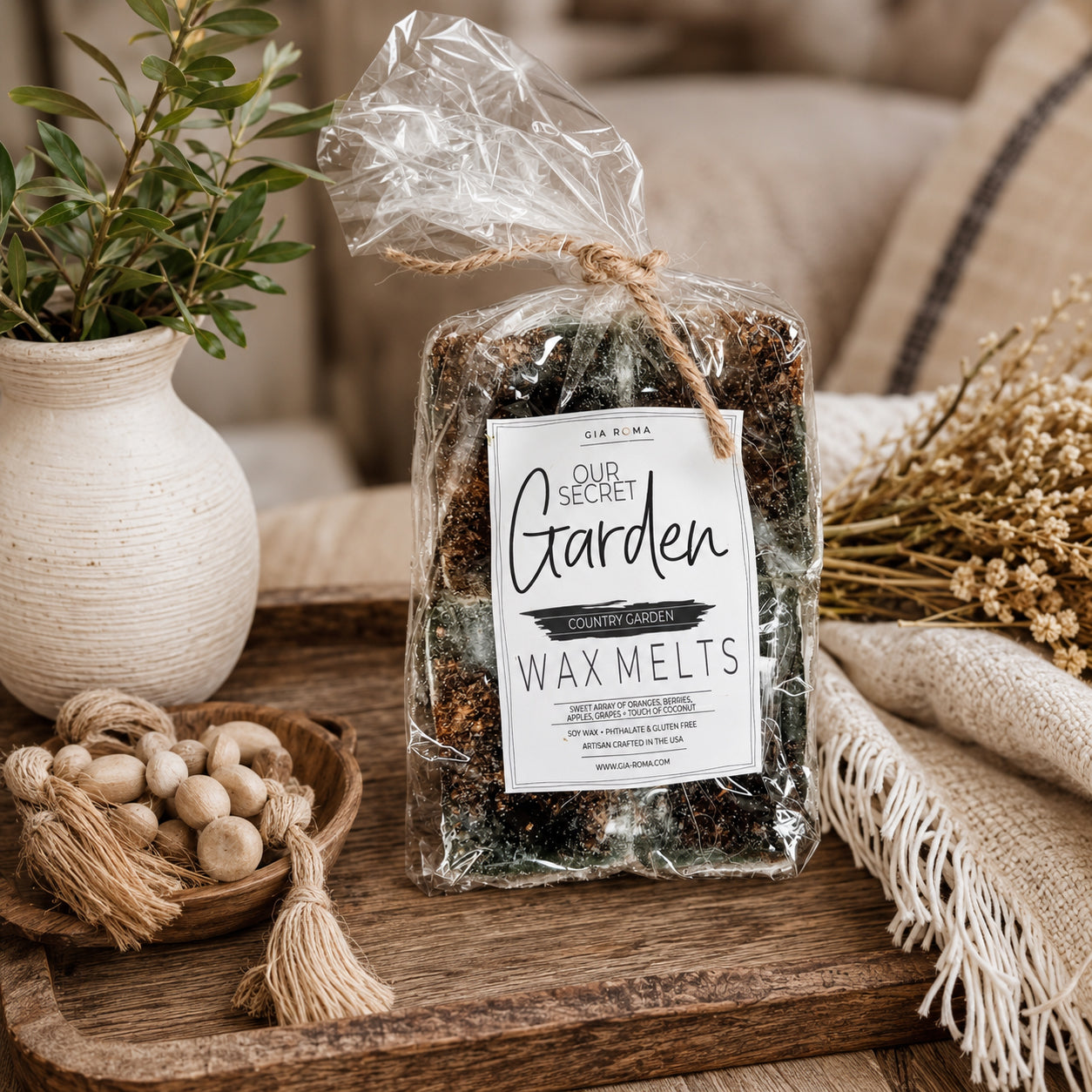 Secret Garden XL Melts – White Label Waxmelt