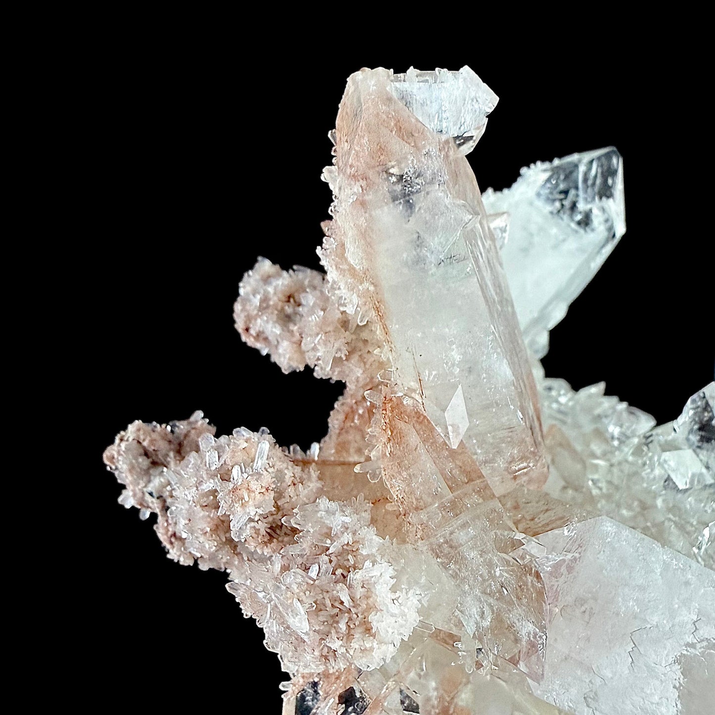 Gemmy Apophyllite and Chalcedony | High Quality Mineral | Indian Mineral | Superb Minerals | Fine Minerals | Collectors Piece – Apophyllite