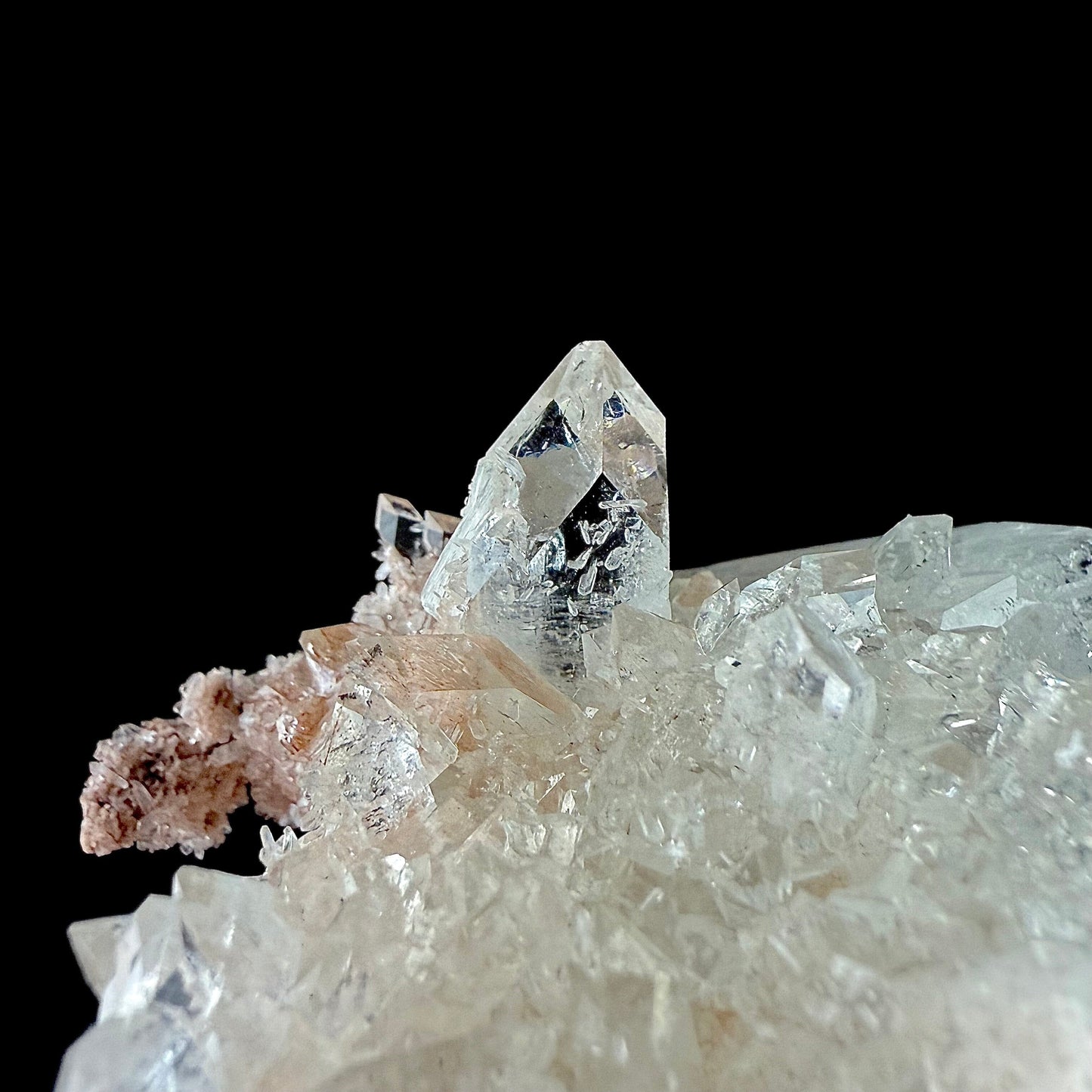 Gemmy Apophyllite and Chalcedony | High Quality Mineral | Indian Mineral | Superb Minerals | Fine Minerals | Collectors Piece – Apophyllite