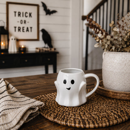 Ghost Coffee Mug, 14.8 oz | Cute Halloween Cup