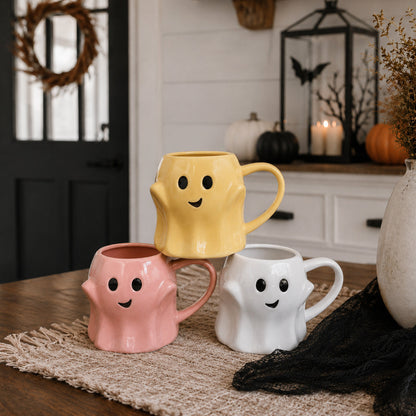 Ghost Coffee Mug, 14.8 oz | Cute Halloween Cup