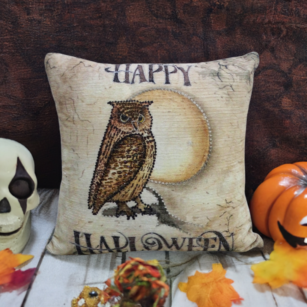 Vibhsa Decorative Throw Pillow 20" x 20" for Halloween
