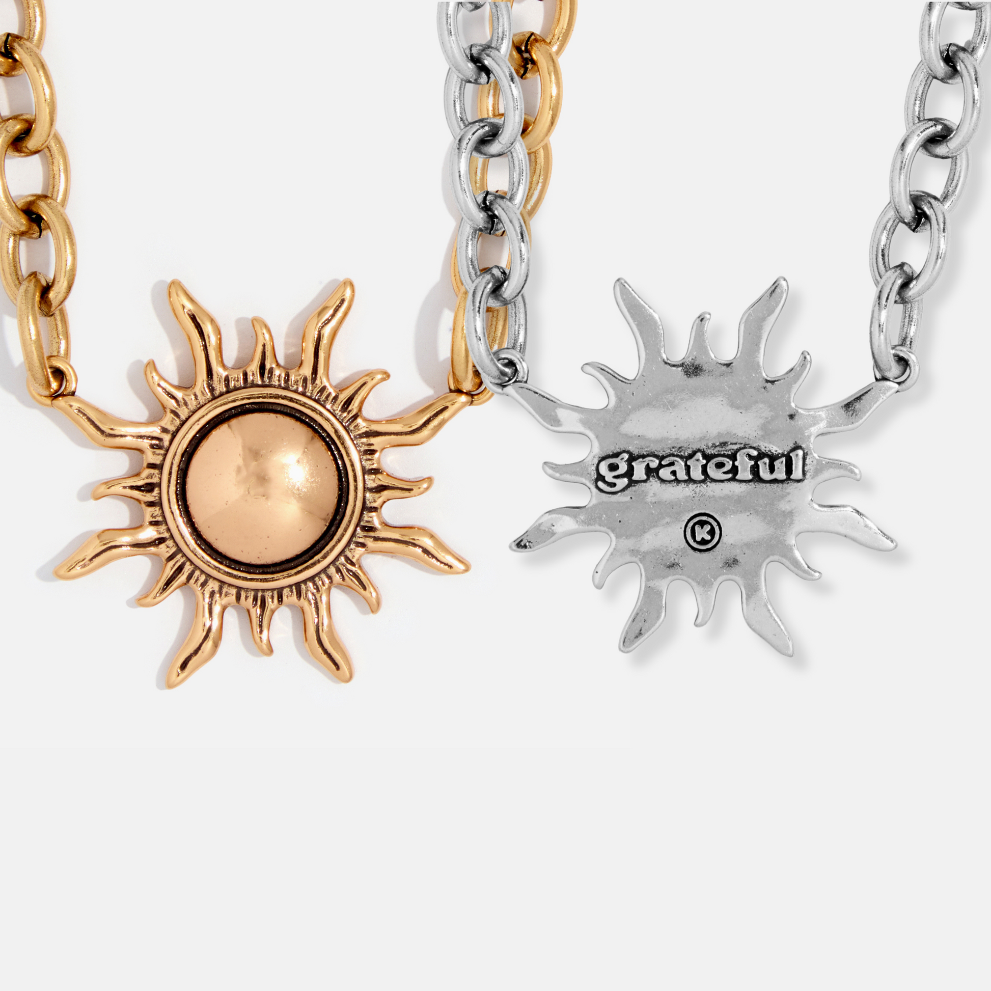 Grateful Sun Choker Necklace – midi choker