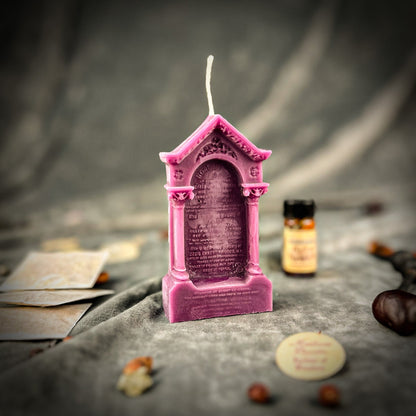 Graveyard Candle Spell Kit - Closure & Ancestral Connection Magic – Purple (Power) Candle Spell Kit